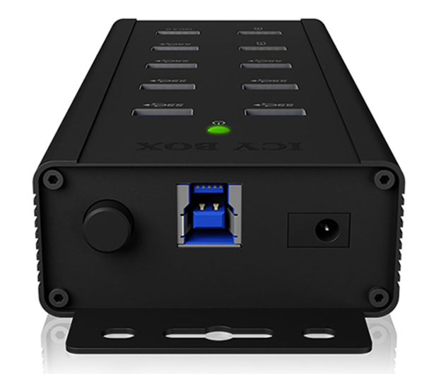 ICY BOX HUB USB-B - 10x USB-A (7x USB 3.2 Gen1) - 1265614 - zdjęcie 4